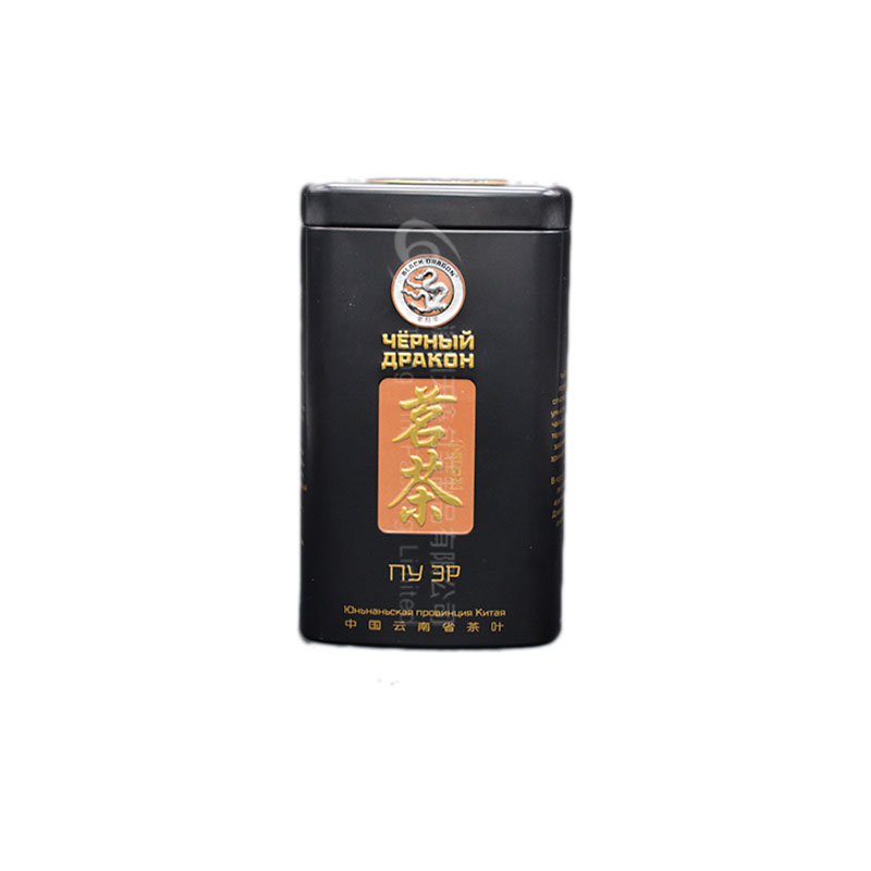 方形內塞蓋茶葉鐵盒